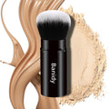 Makeup Brush Kabuki Retractable Travel Face Brushes Portable Blush Brush