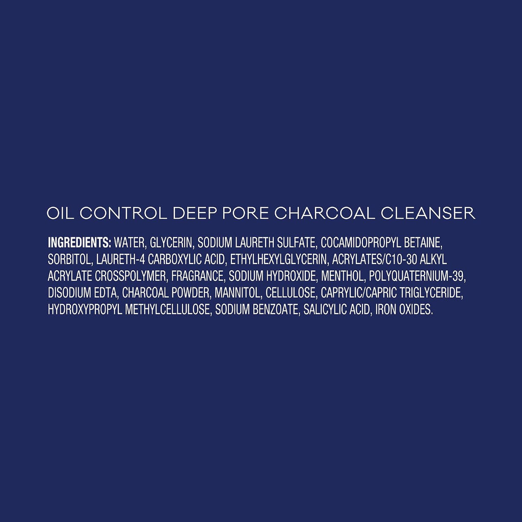 Biore Deep Pore Charcoal Face Wash for Oily Skin, 11.45 Fl Oz