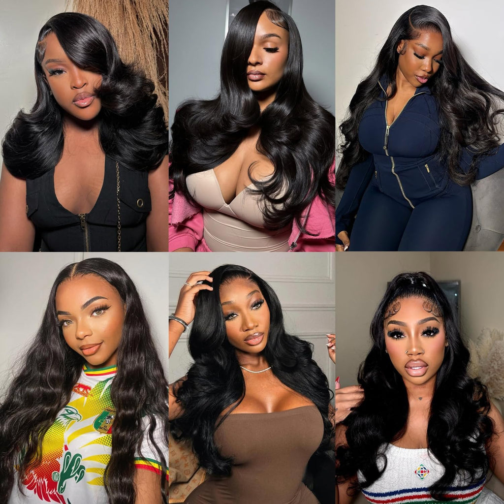 Human Hair Bundles 14 14 16 16 Inch Body Wave Bundles Human Hair