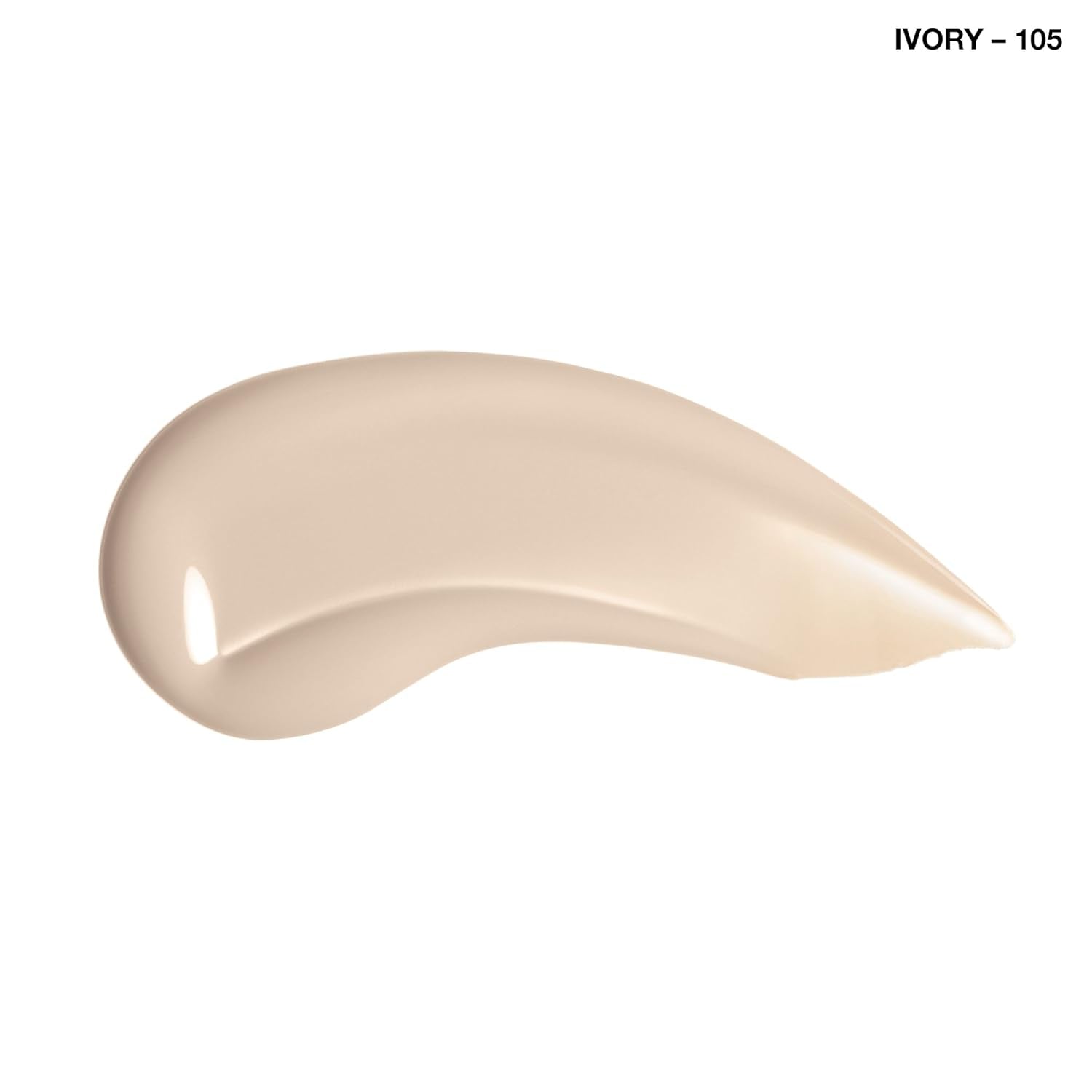 Clean Makeup Foundation Normal Skin Ivory 105, 1 Oz (Packaging May Vary)