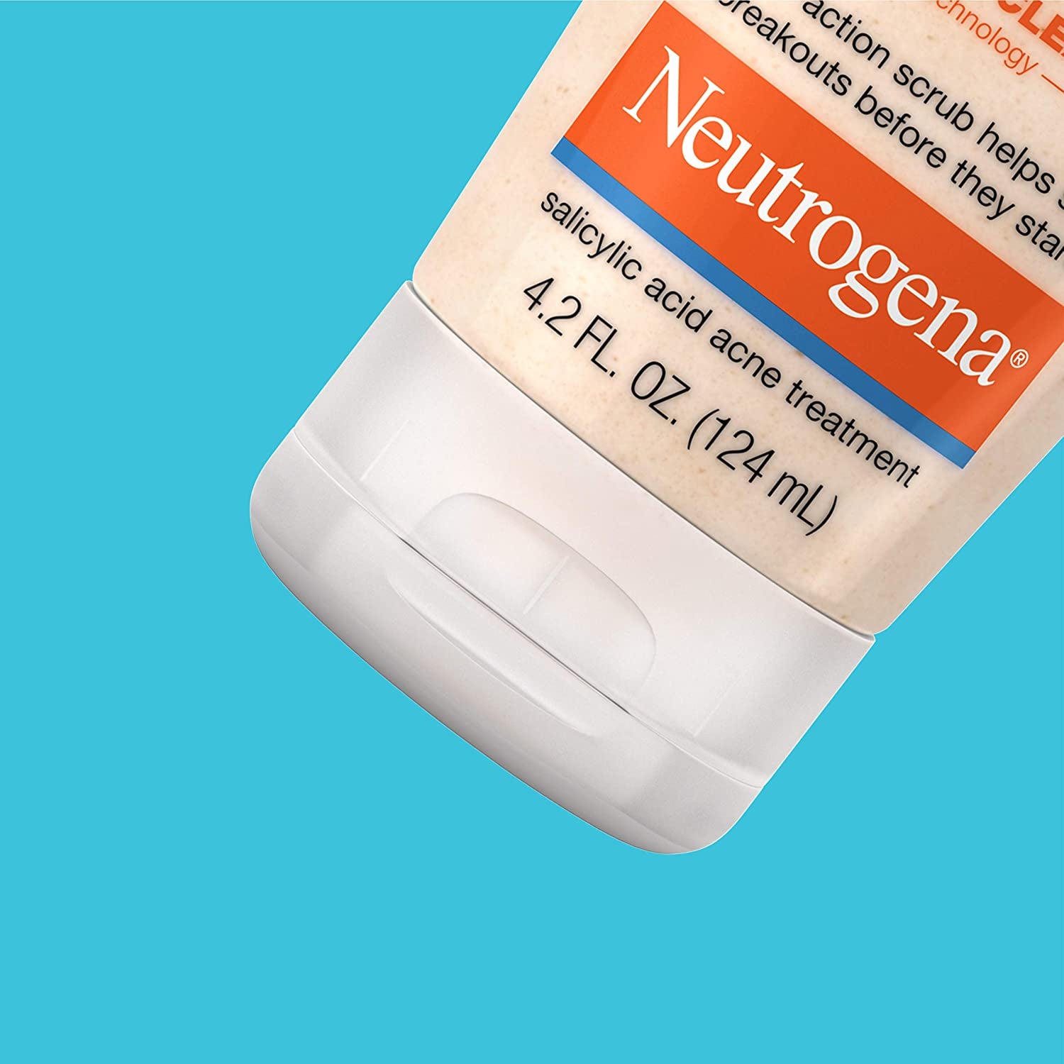 Neutrogena Oil Free Daily Acne Face Scrub, 4.2 Oz
