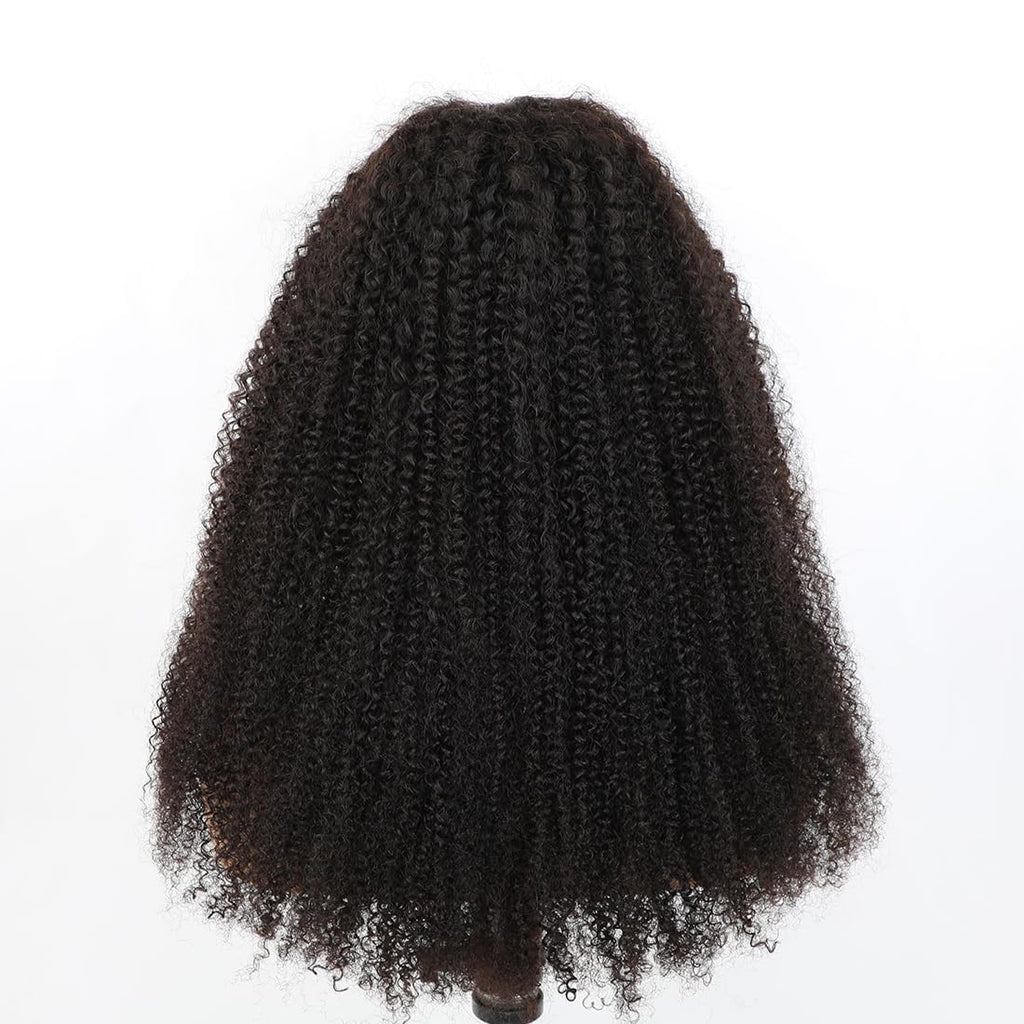 Glueless Wig 7X5 Afro Kinky Curly Lace Front Wigs for Women 22 Inch