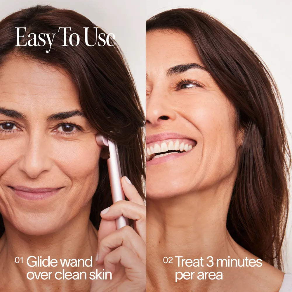4-In-1 Radiant Renewal® Skincare Wand with Red Light Therapy