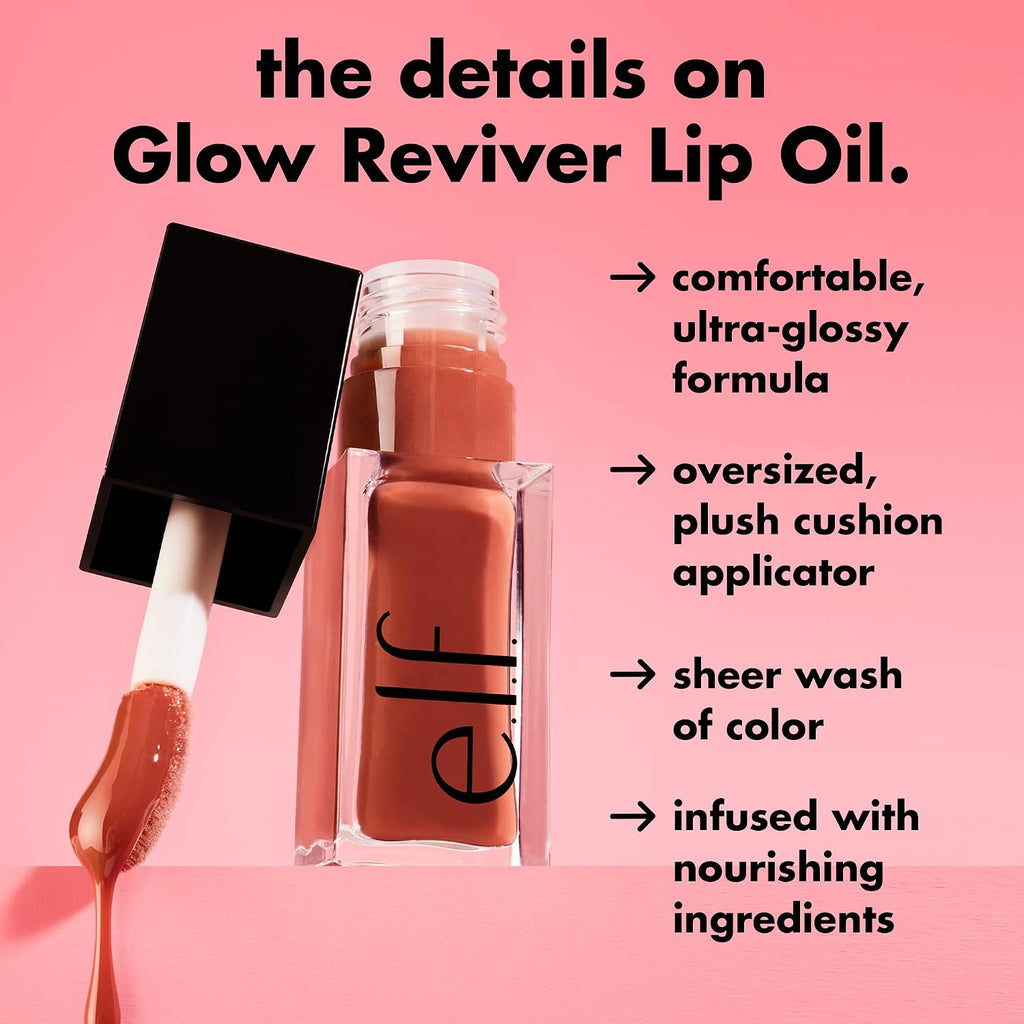 Glow Reviver Lip Oil, Pink Quartz